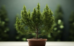 盆栽细杉