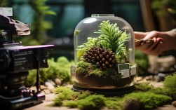 制作松果盆栽，制作松果盆栽视频