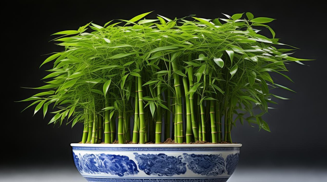 如何种植和养护富贵竹瓷盆栽？-图1