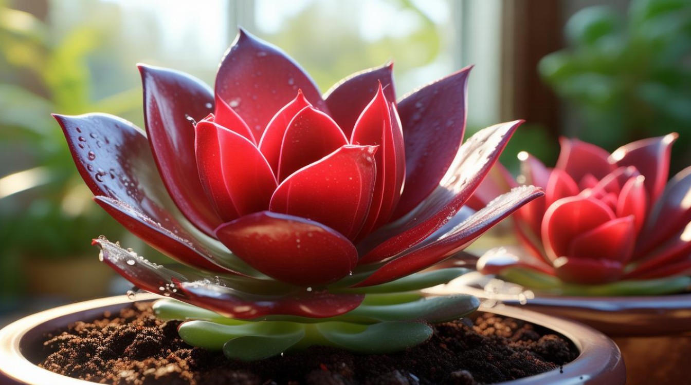 夏天如何正确养护红盆栽？-图4