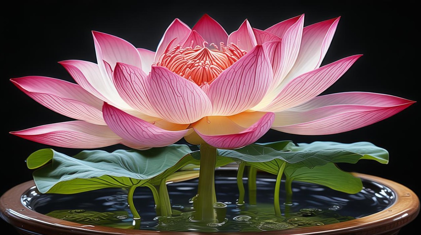 盆栽荷花好养吗？打造家居水景的简易指南-图2