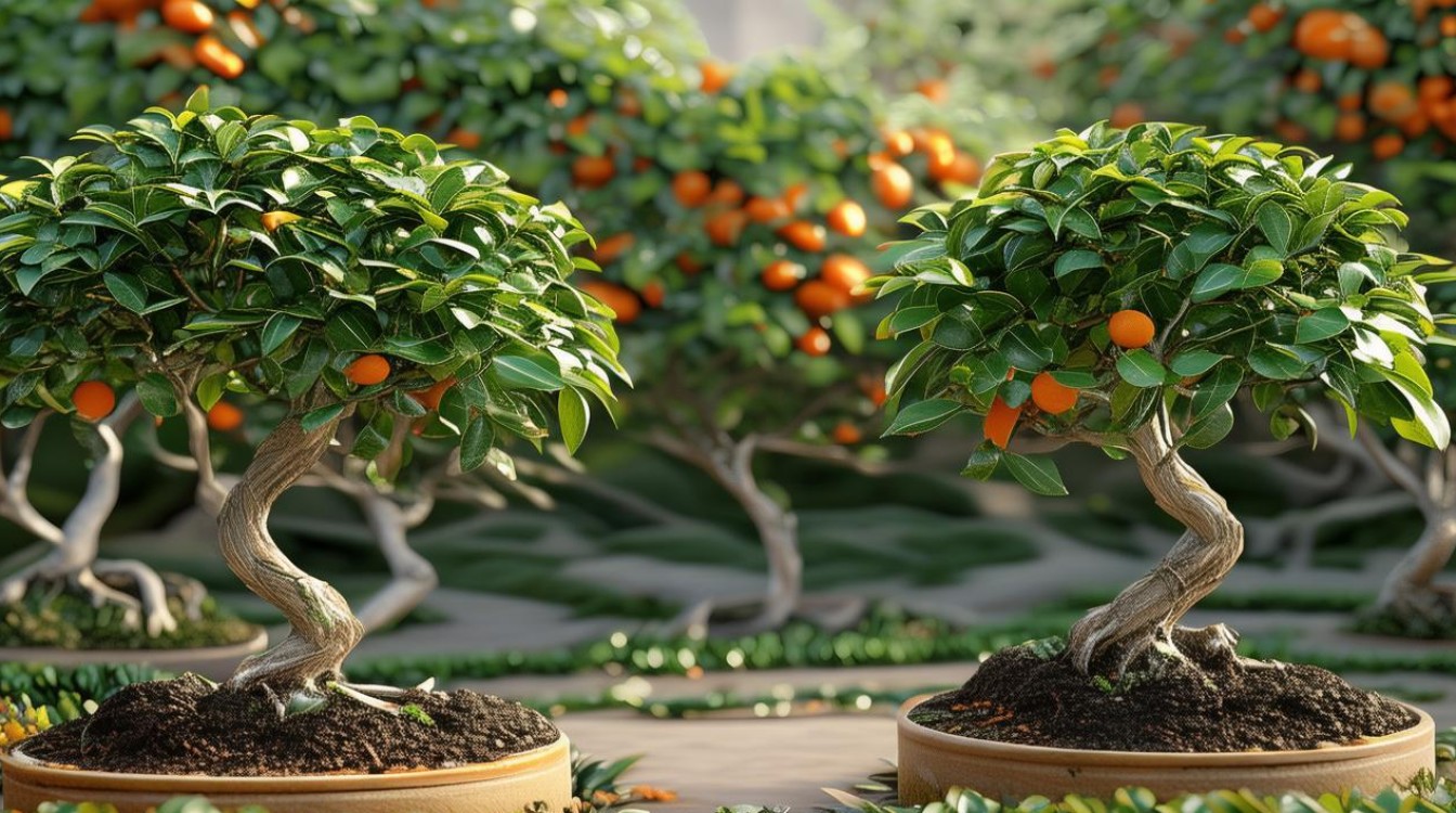 如何种植盆栽橘子树并打造巨型盆景？-图2