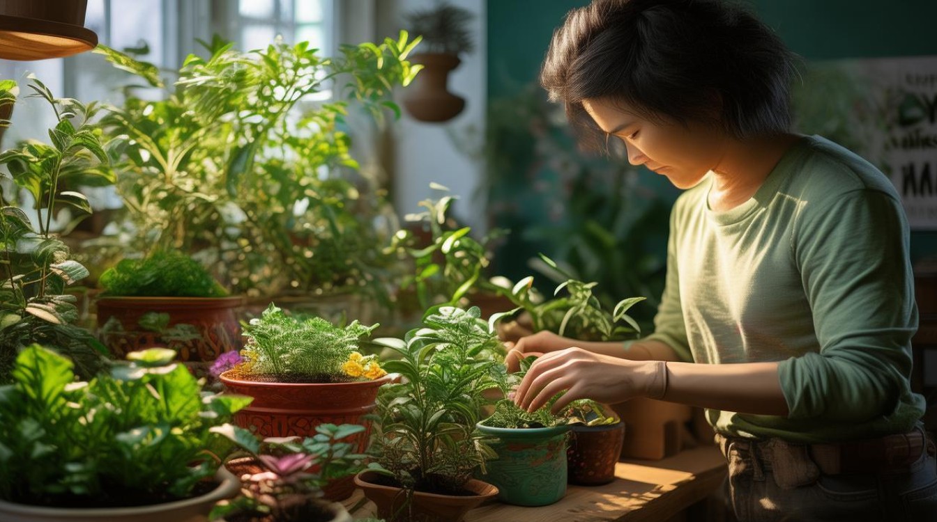 如何掌握盆栽花种植技巧打造家居绿意空间？-图2