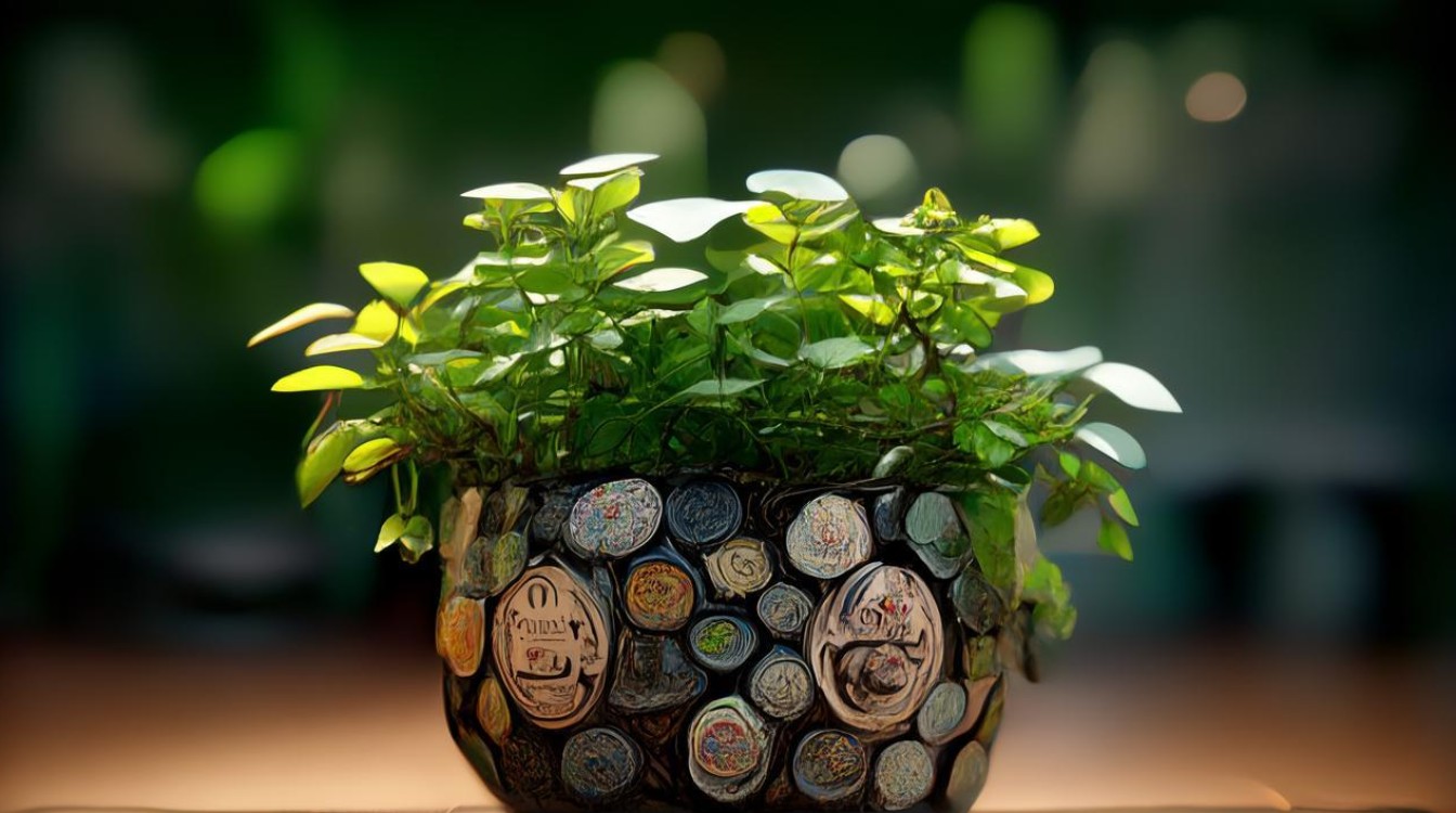 如何用瓶盖制作小空间花草盆栽？-图1