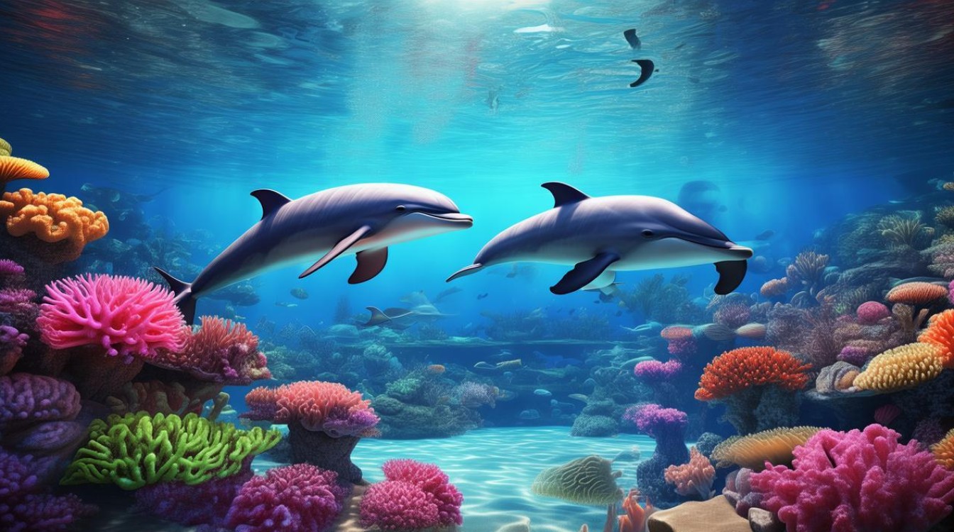 如何养殖花海豚打造缤纷水下花园？-图3