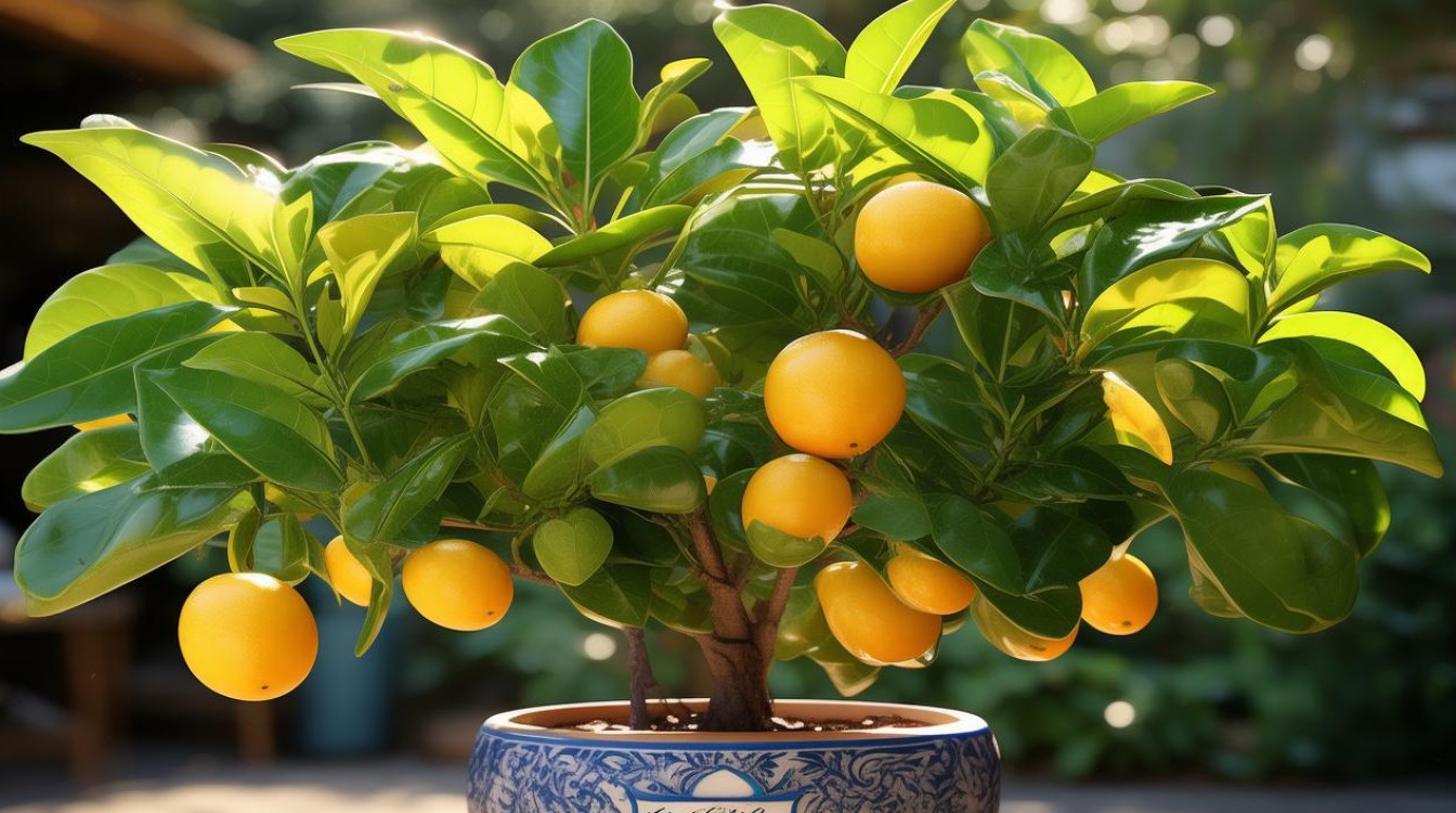 如何种植和养护金桔树盆栽？-图1