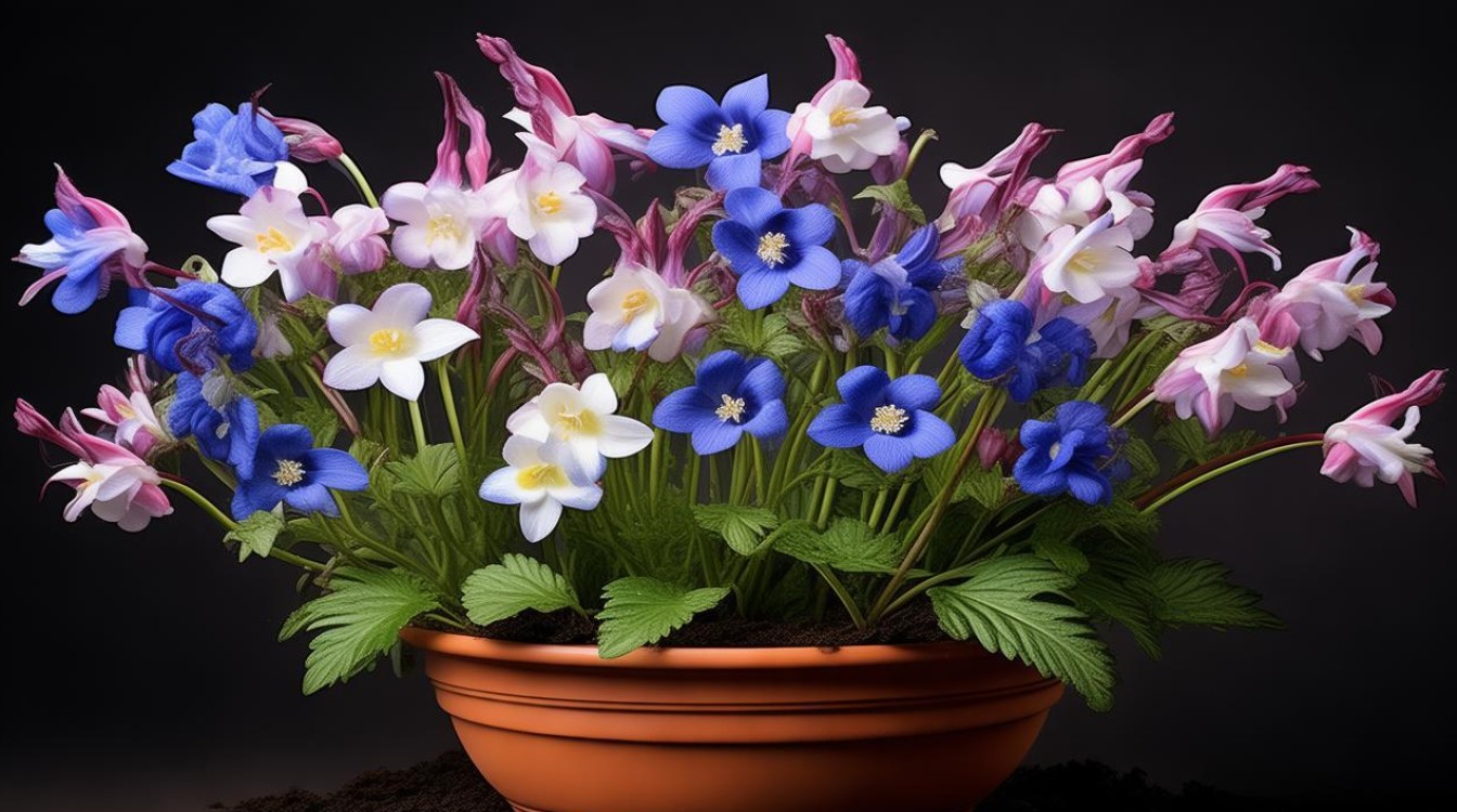 如何种植耧斗菜盆栽？附精美养护技巧与图片-图1