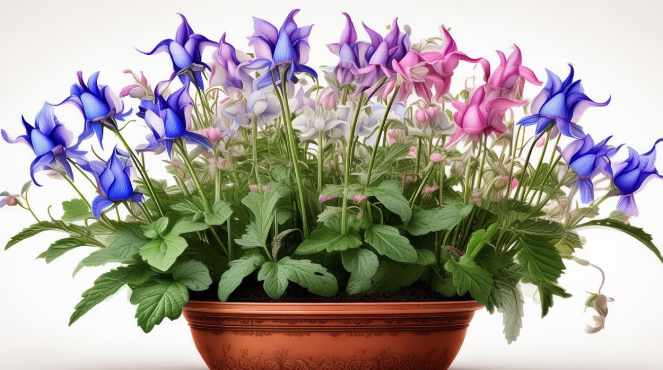 如何种植耧斗菜盆栽？附精美养护技巧与图片-图4