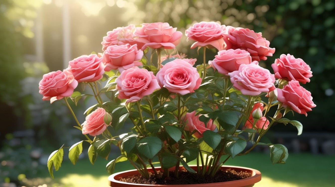 如何从选苗到开花成功盆栽玫瑰花？-图4