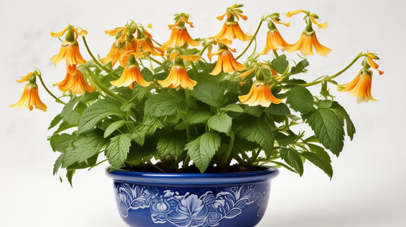 如何种植和养护盆栽蔓性风铃花？-图1