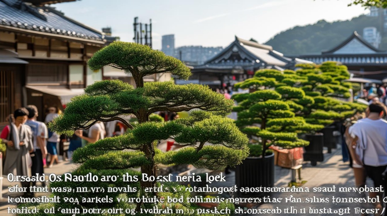 日本大阪盆栽市场，日本大阪盆栽市场怎么样-图1
