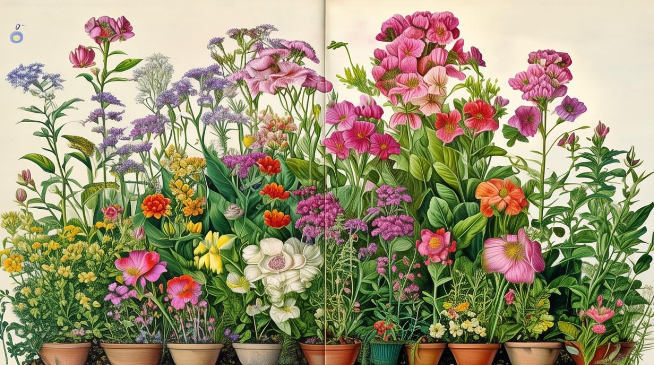 多年生木本花卉盆栽，多年生木本花卉大全-图1