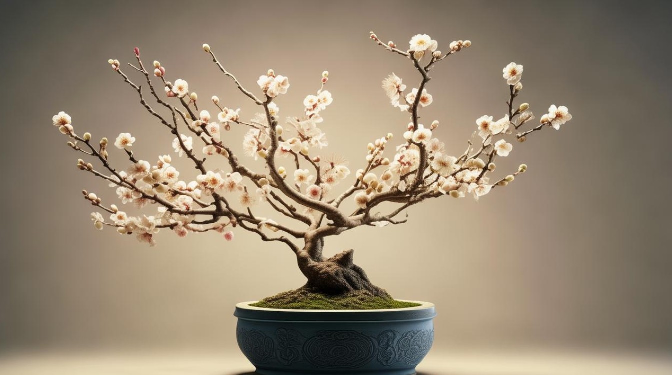 盆栽梅花光照，盆栽梅花光照时间多长-图1
