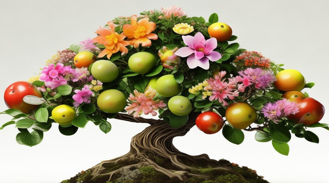 有花有果盆栽，有花有果盆栽图片-图1
