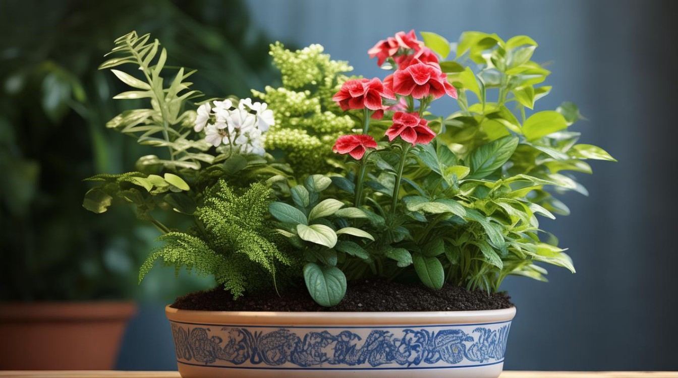 植物组合盆盆栽图片，植物组合盆盆栽图片大全-图1