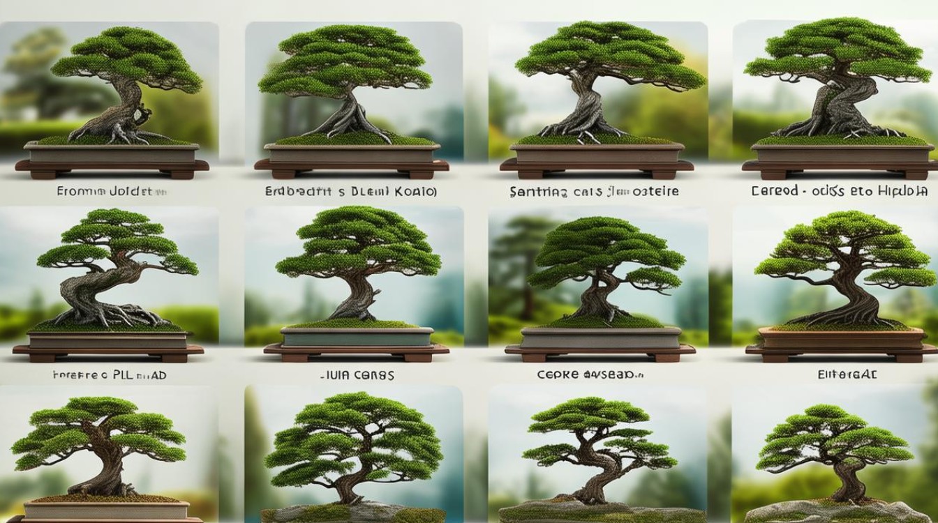 盆栽造型有哪些，盆栽造型有哪些种类-图1