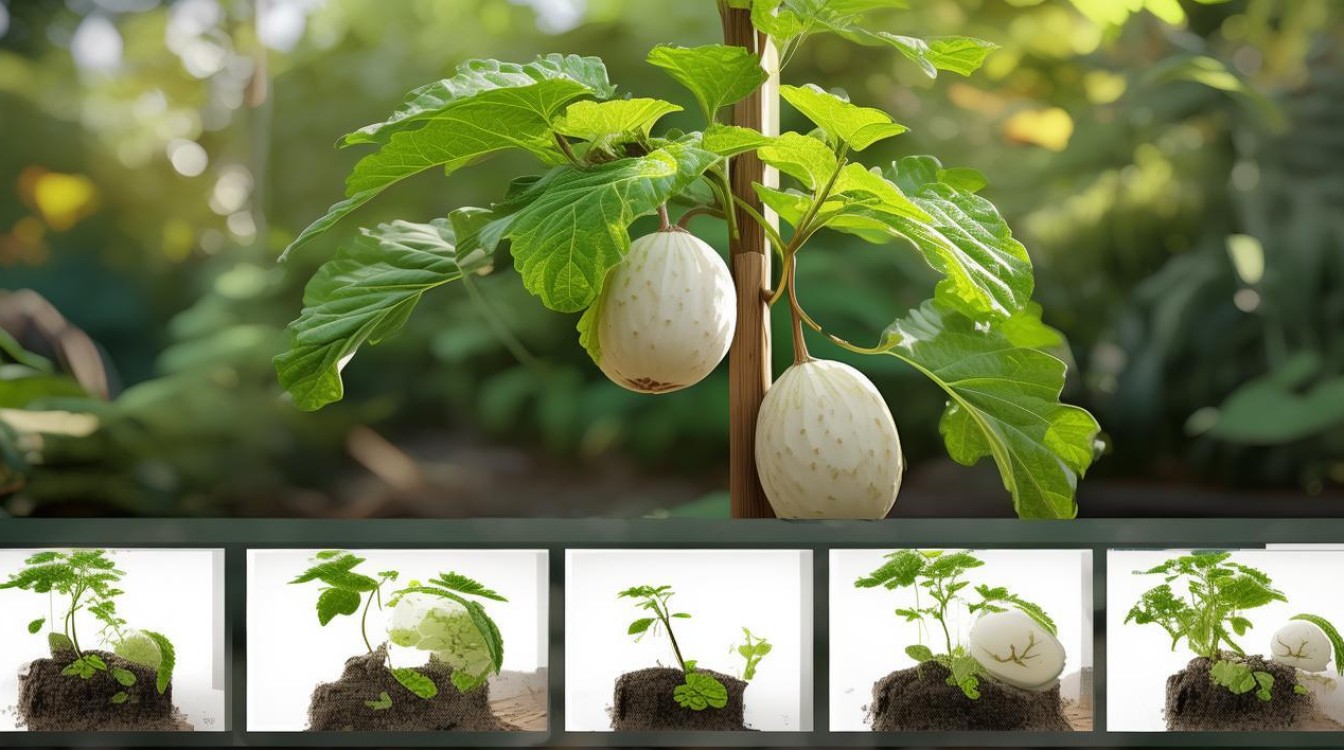 盆栽白瓜的种植方法，盆栽白瓜的种植方法视频-图1