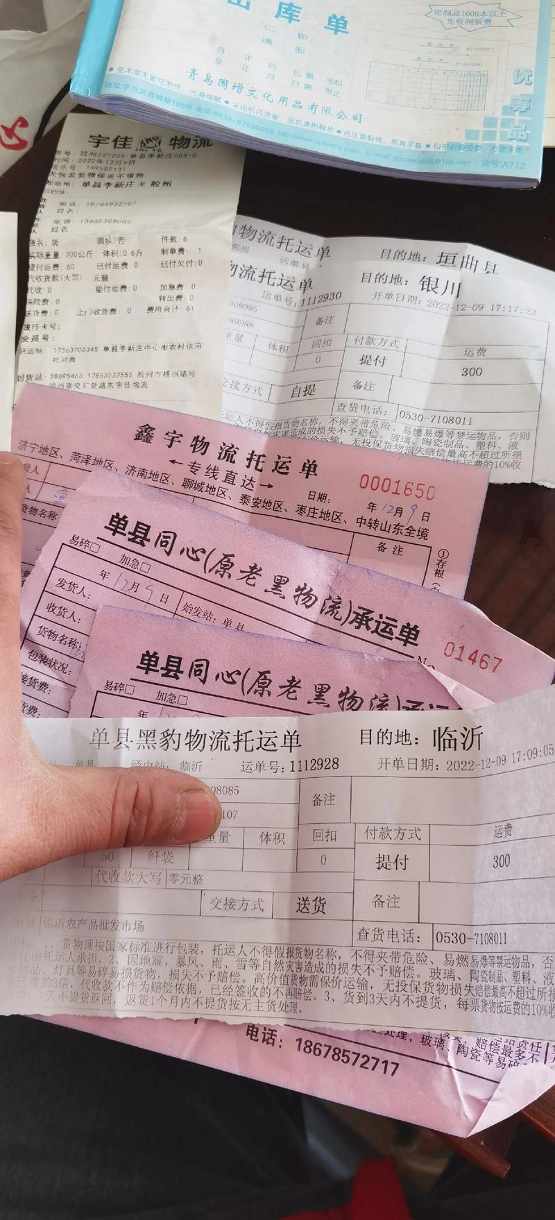 广州九五广北物流单号