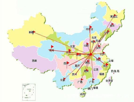 申通快递网点全国分布有何特点?