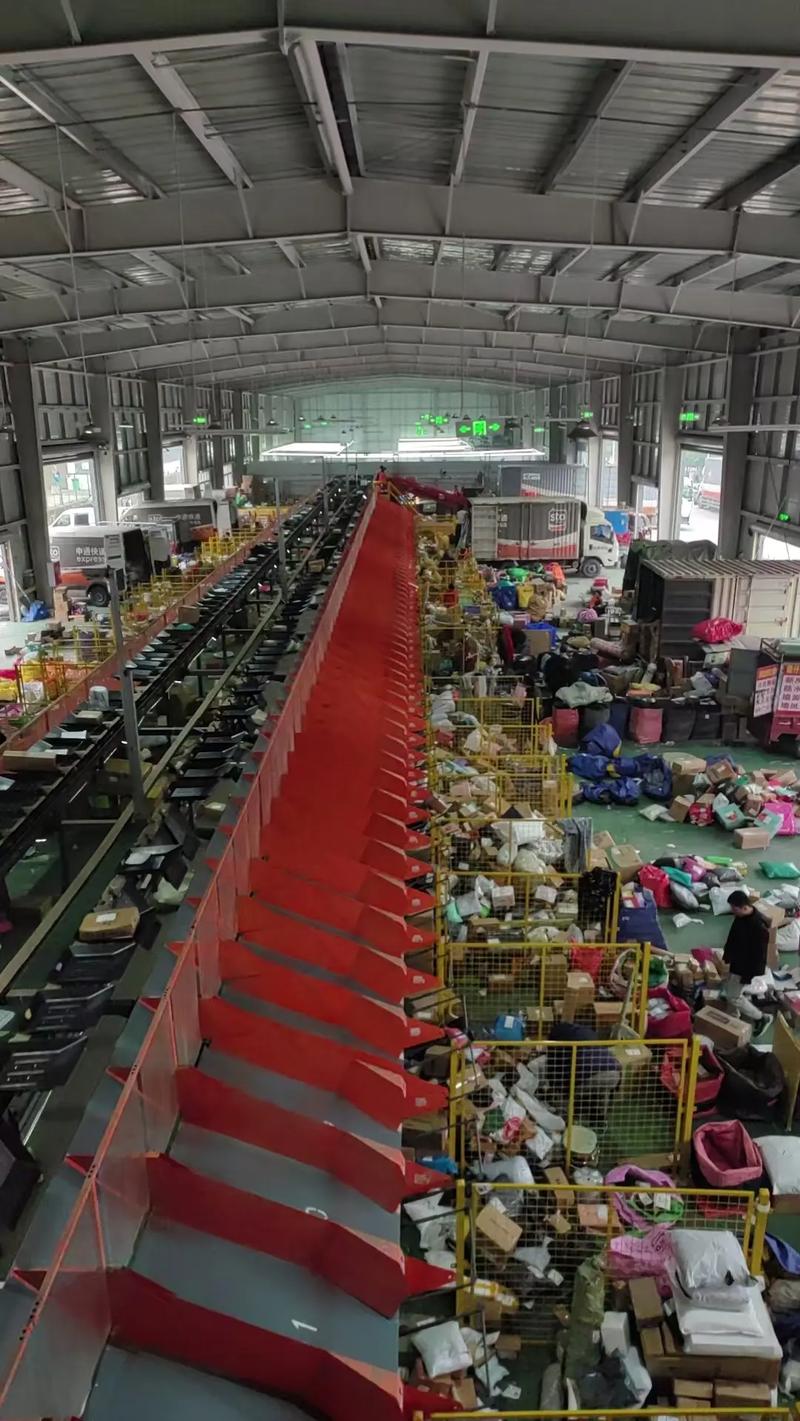 申通金华分拨中心效率如何?